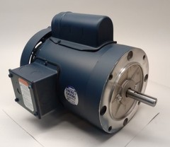 Leeson 110057.00 Electric Motor C6C17FC6L 1ph 0.75hp 115V/208-230V 56C 1725rpm