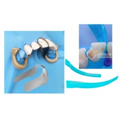 Dental Anterior Twin Matrices Cervical Matrix Blue Strip Fits TOR VM Minideep