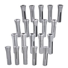 LABLT for 20 Pcs Set High Precison Metric R8 Collet Set 1mm to 20mm
