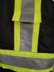 Tough Duck S79811 XL Insulated Safety Bib Overalls black