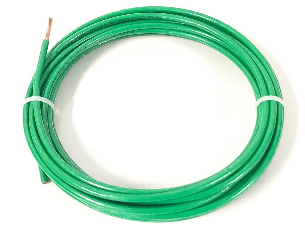 150′ FEET THHN THWN-2 8 AWG GAUGE GREEN STRANDED COPPER BUILDING WIRE VW-1