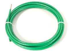 75′ FEET THHN THWN-2 8 AWG GAUGE GREEN COPPER BUILDING WIRE VW-1