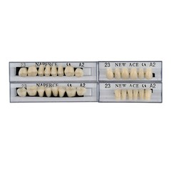 168Pcs/Box Acrylic Resin Denture #23 Dental Upper Lower Shade A2 Teeth Set USA