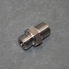 (5) USA Sealing Adapters ZUSA-PF-8773, 1/2″ NPT x BSPP, 316 Stainless Steel,
