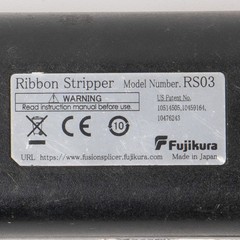 Fujikura RS03 Hot Jacket Stripper Fiber Optic Thermal Stripping Tool NO BATTERY