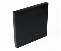 HDPE King Starboard Plastic Sheet – 1/2″ Thick (12mm) – Black – 24″ x 48″