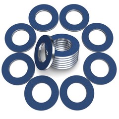 24PCS M12 Oil Drain Plug Gasket Aluminum Crush Washer for Toyota Lexus Scion
