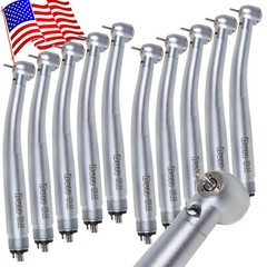 Dental Fiber Optic LED E-generator Handpiece 4HOLE / Cartridge Rotor UDM