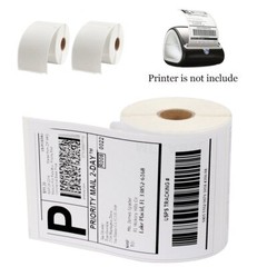 2 Roll Dymo 4XL 4X6 Direct Thermal Shipping Labels 220 / Roll 1744907 Compatible