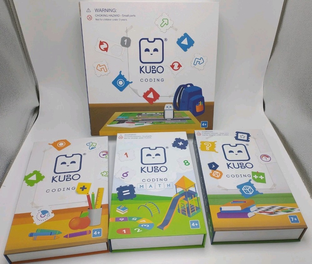 KUBO Complete Coding Bundle ( Includes Starter Kit, + Set, ++ Set and Math Set )
