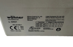 Wohner 32031 Busbar Adapter