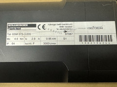 Kollmorgen Seidel 6SM-57S-3.000 (servo motor) -3 months warranty W/ PowerGrip