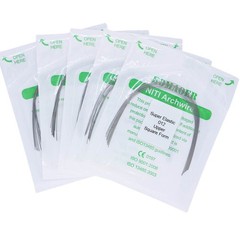 20×Dental Orthodontic Super Elastic Niti Round Arch Wire Square Form 012 Upper