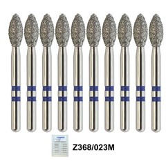 Zirconia Cutting Diamond Burs FG Football Egg 379 368 Fine Medium High Speed