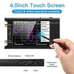 NanoVNA-H4 10KHz~1.5GHz Vector Network Analyzer Handheld TFT MF Antenna Analyzer