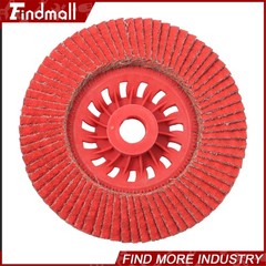 Findmall 10 PCS 4-1/2″ x 7/8″ 40 Grits Type 29 Ceramic Grain Flap Sanding Discs