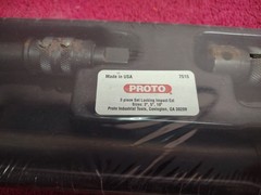 New!!! Proto J7515 1/2″ Drive 3-Piece Locking Impact Extension Set With Trey!