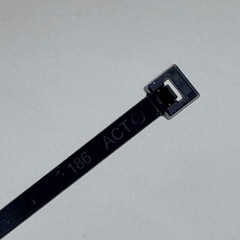 KTOOL (300 PACK)Cable Ties 50lbs Tensile Rating 14″L Strap Width 18″ Black Nylon