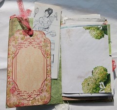 Vintage Style Junk Journal Handmade 86 Pages Women Mother Journal