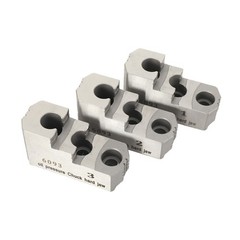 3PCS 10″ Hard Chuck Jaw for 10″ Lathe Chucks 3 Holes for 40crmnti Chuck 2 Steps
