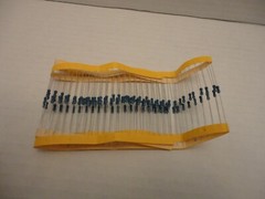 100 Pcs 1K OHM Pack Lot 1/4W 0.25W 1% Tolerance Metal Film Resistor Resistance