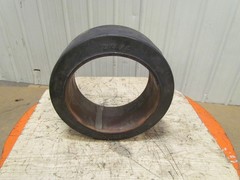 MaineTire 1208 21x8x15 Black Rubber Smooth Press-On For Klift Tire