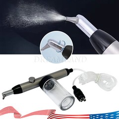 Dental Aluminum Oxide Micro blaster Air Abrasion Microetcher Sandblaster 4 Holes