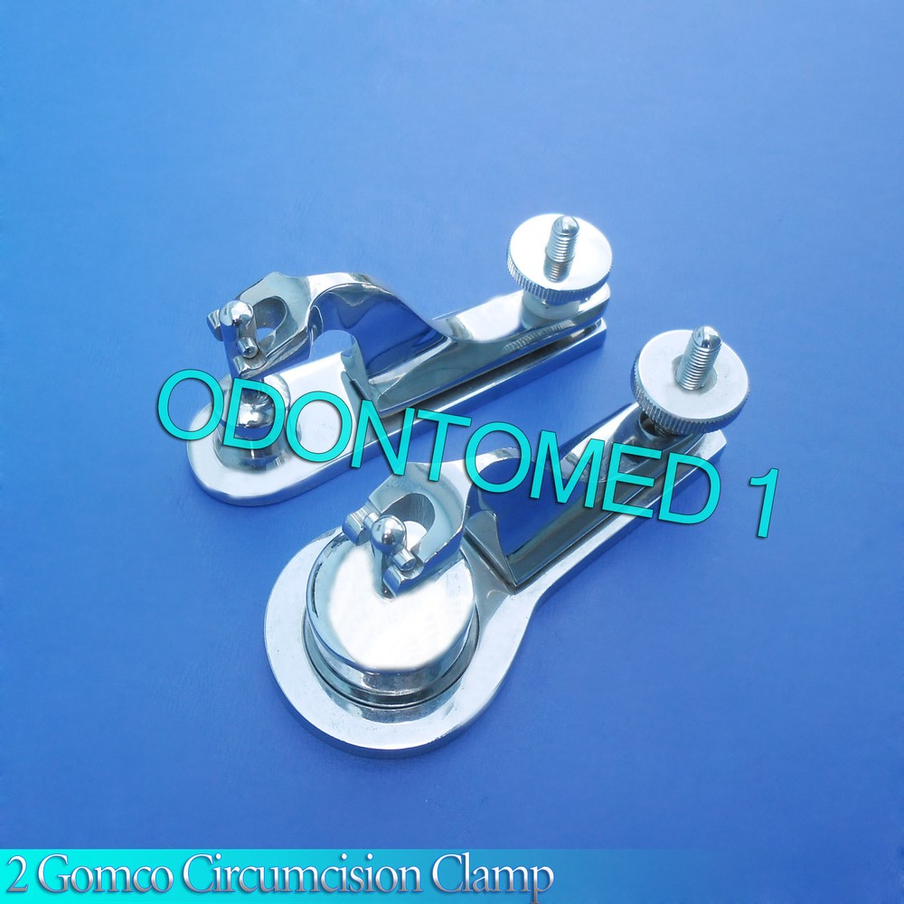 2 PCS Gomco Circumcision Clamp 1.5cm & 2.9cm Surgical Instruments
