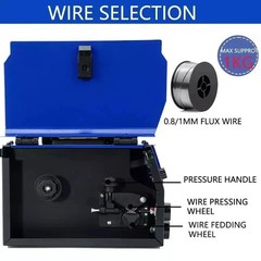 MIG200 110/220V 3-in-1 MIG Welder 200A TIG/MIG/MMA NO GAS IGBT Welding Machine