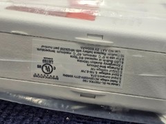 Mircom EL-7007RX-180 Thermo Plastic Exit Sign 180min Backup Red IP Class IP20