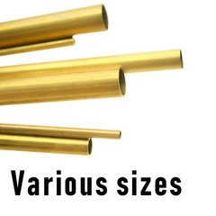 Tynulox H62 3/4″(19mm) OD Brass Tube 0.5mm Wall × 300mm Length 19 mm