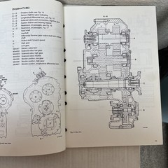 Volvo FL852 FL862 Transmission Drop Box Service Manual Book