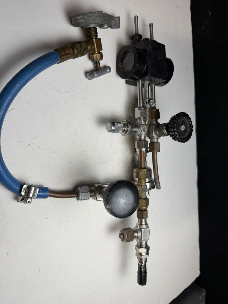College Lab Made gas chamber laser project