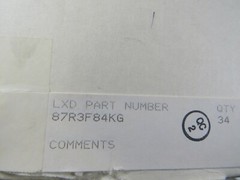 (4 NEW) LXD 87R3F84KG DIGIT SEGMENT LCD DISPLAY GLASS 115mm x 45mm