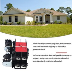 200A Automatic Transfer Switch for 200 Amp Generators, 250V Assembly