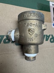 Zurn Wilkins Pressure Vacuum Breaker 720A 3/4″ 34-720A Top only.