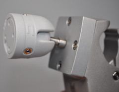 NEW GCX PRC-0001-01 Post Rail Clamp For 10 x 25mm with Ball Joint Swivel Adapter