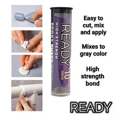 High Temperature Resistant 2oz Epoxy Putty – 10-Minute Cure for Strong Repairs
