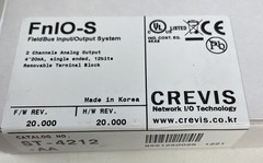 Crevis ST-3214-AA Analog Input Module 4-20mA NIB F/W 20.0 H/W 20.0 (A)