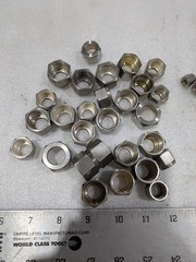 SWAGELOK large lot .. AS IN PICTURE .. 150 + FITTINGS ELBOWS, Ts, UNIONS,