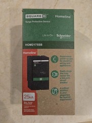 Square D HOM2175SB Surge Protective Device 25kA Plug-On Neutral 2-Pole