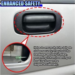 12pair Tailgate Handle Rod Clip Tail Gate Assembly Door Lock Retainer Clips Com