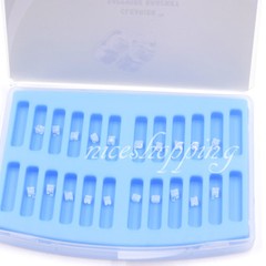 1 Kit Dental Monocrystalline Sapphire Ceramic Bracket Mini Roth.018 345-Hook