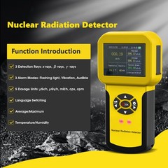 Nuclear Radiation Detector Geiger Counter GM X Ray Gamma Beta Dosimeter 2 Models
