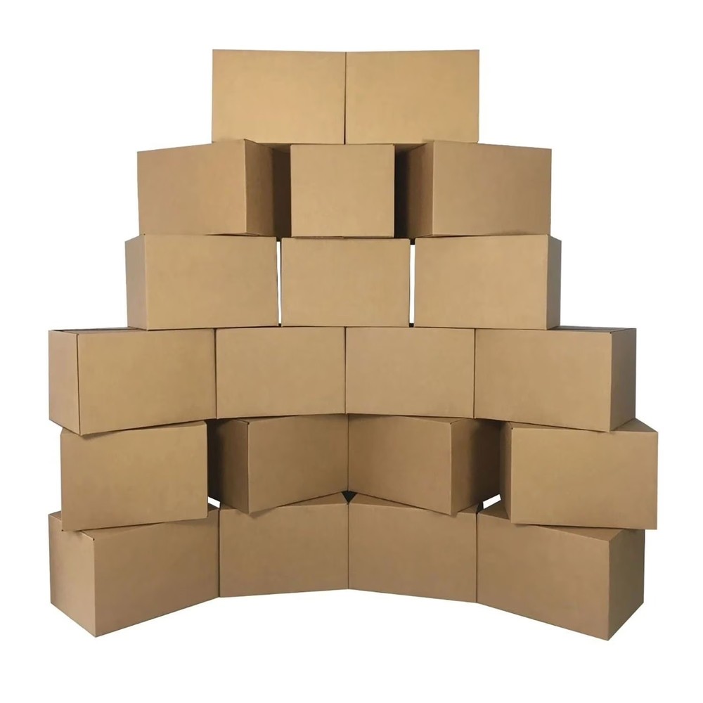 UBMOVE Medium Cardboard Moving Boxes 18″ x 14″ x12″, Choose 20pk /40pk.