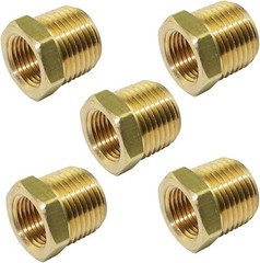 1/2″ NPT Male x 1/4″ 1/2" npt male to 1/4" female, Brass