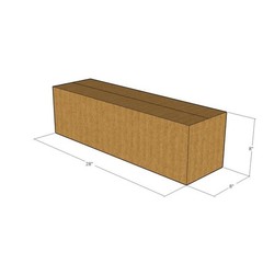 5 28x8x8 Kraft Brown Corrugated Shipping Boxes 32 ECT Single-Wall New