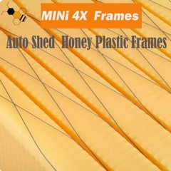 MINI 10X Upgraded Auto Honey Frames &Wooden Bee Hive House Beehive Box