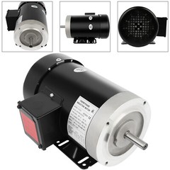 1.5HP General Purpose Electric Motor 56C Frame 1750RPM Three Phase 230/460V
