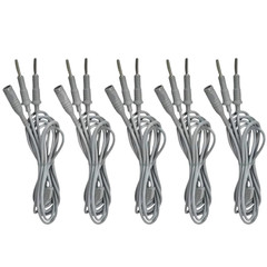 European Silicon Bipolar Cable – 5 PCs Set Reusable 4mm Premium
